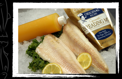Walleye - Skinless 4 LB Fry Kit