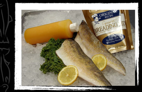 Skin On Walleye - 4 LB Fry Kit
