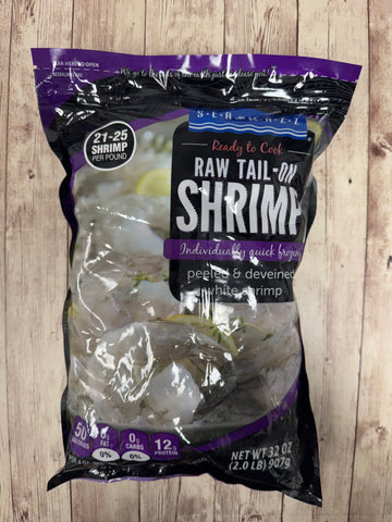 Shrimp -Tail-On (Raw)